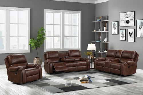 Oversized 3pc brown - oversized, sofa